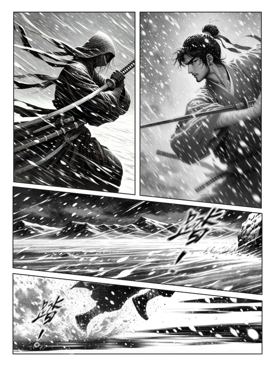 如何用AI画一部武侠漫画?