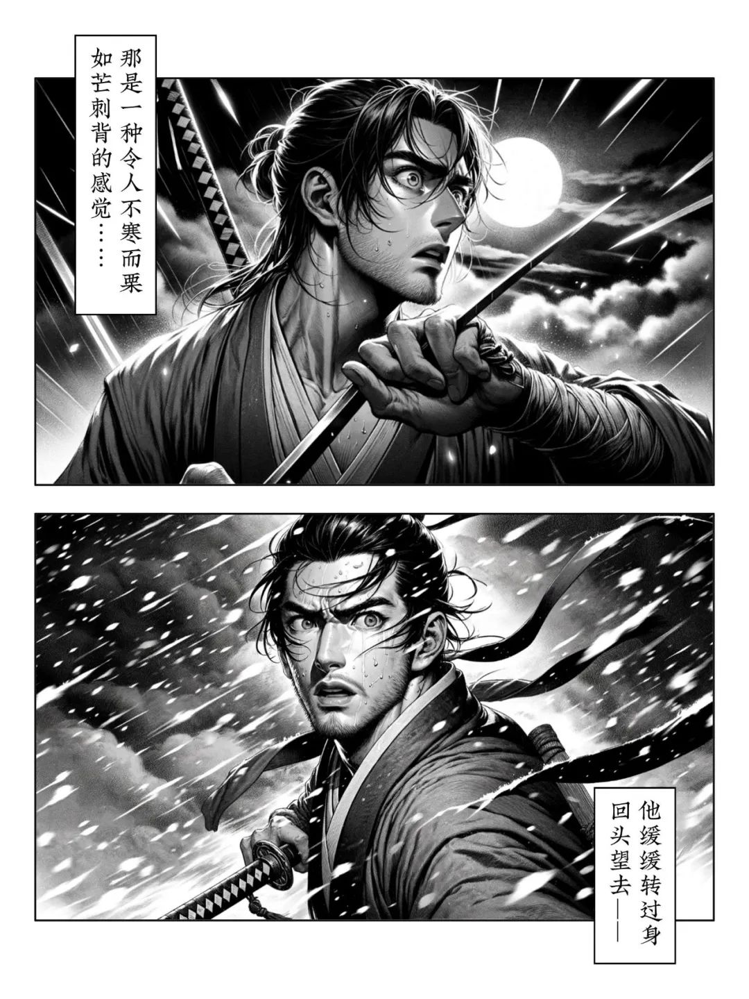 如何用AI画一部武侠漫画?