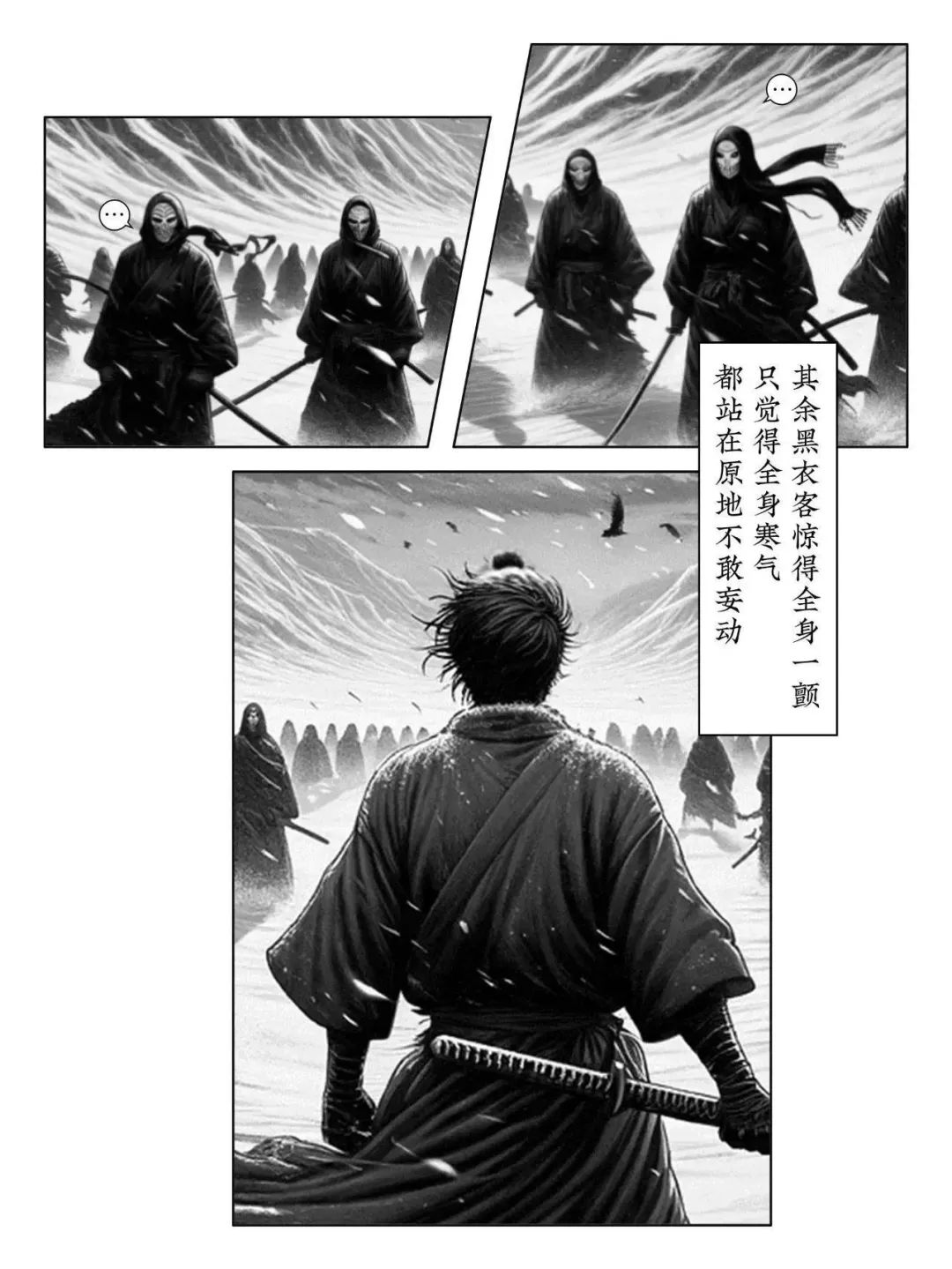如何用AI画一部武侠漫画?