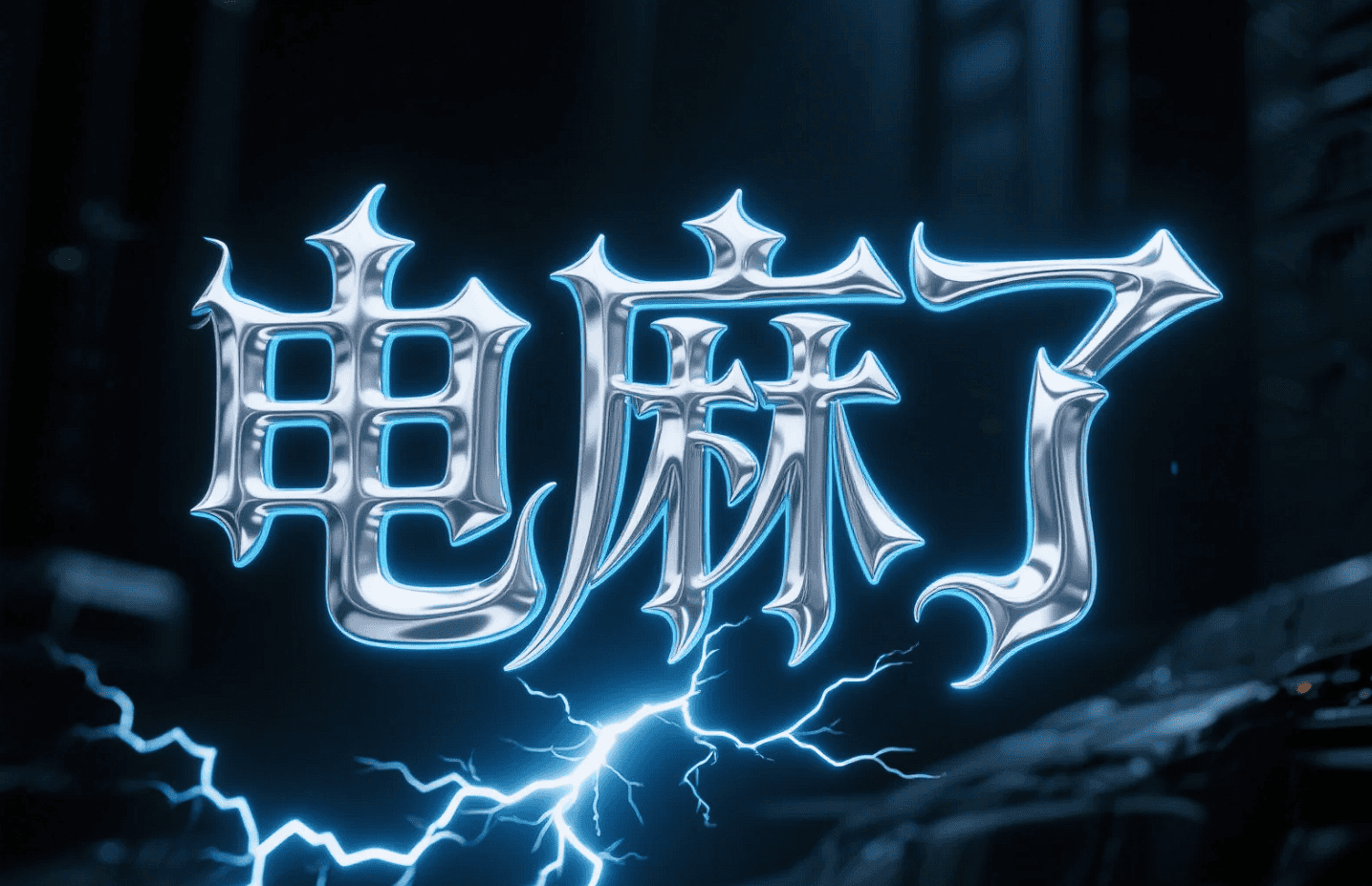 AI中文艺术字设计,奇幻哥特风“魔法世界”